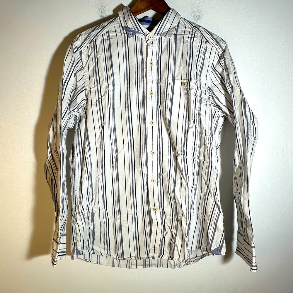 Tommy Bahama Island Modern Fit Men's Striped Button-Down Shirt